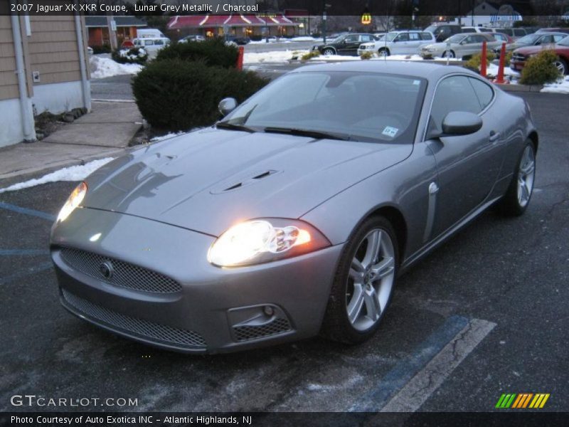 Lunar Grey Metallic / Charcoal 2007 Jaguar XK XKR Coupe