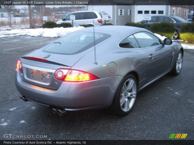 Lunar Grey Metallic / Charcoal 2007 Jaguar XK XKR Coupe