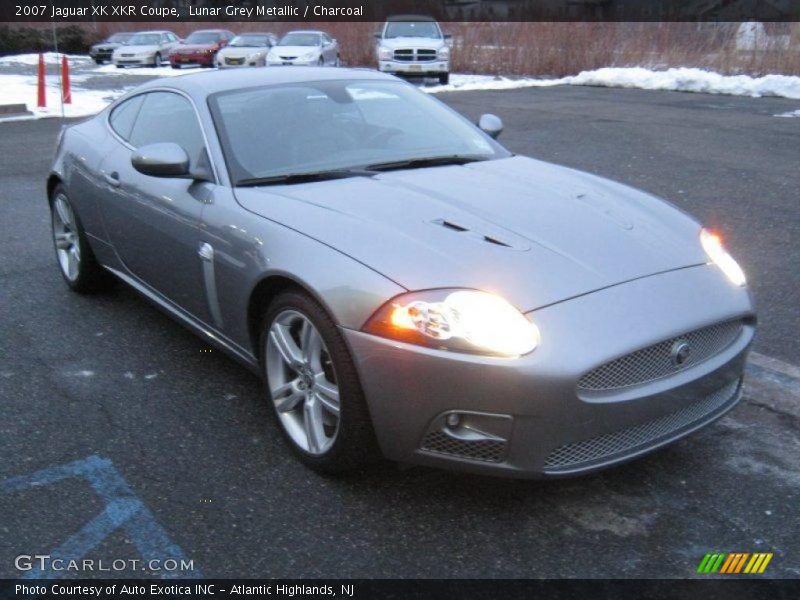 Lunar Grey Metallic / Charcoal 2007 Jaguar XK XKR Coupe