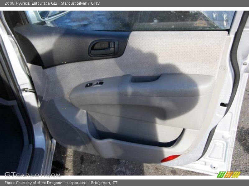 Stardust Silver / Gray 2008 Hyundai Entourage GLS
