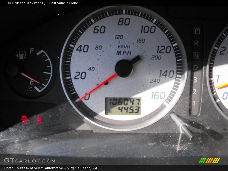 Sunlit Sand / Blond 2003 Nissan Maxima SE