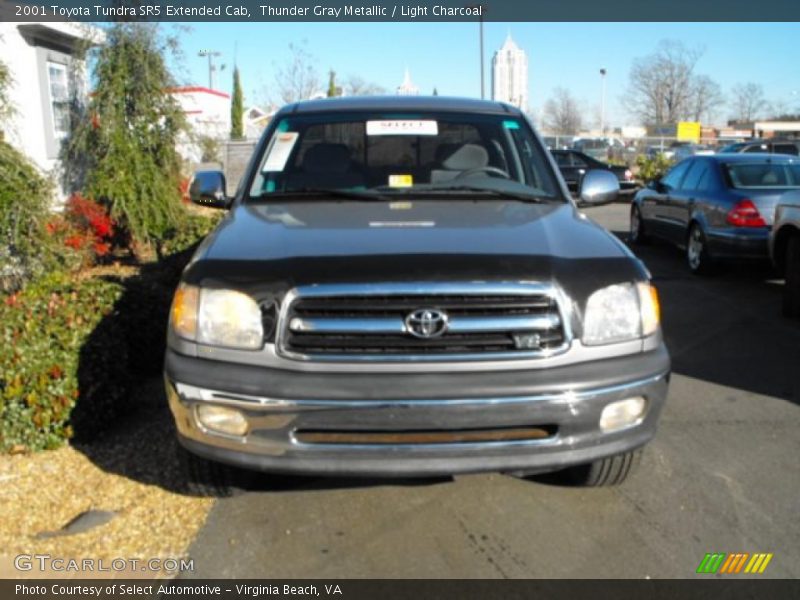 Thunder Gray Metallic / Light Charcoal 2001 Toyota Tundra SR5 Extended Cab