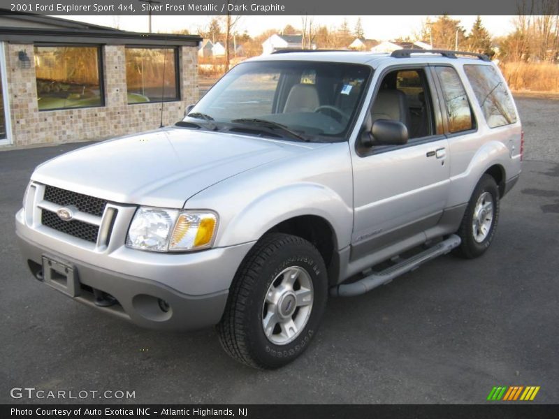 Silver Frost Metallic / Dark Graphite 2001 Ford Explorer Sport 4x4