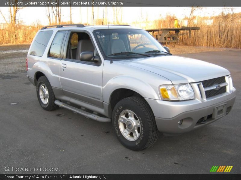 Silver Frost Metallic / Dark Graphite 2001 Ford Explorer Sport 4x4