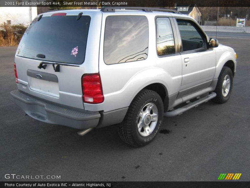 Silver Frost Metallic / Dark Graphite 2001 Ford Explorer Sport 4x4