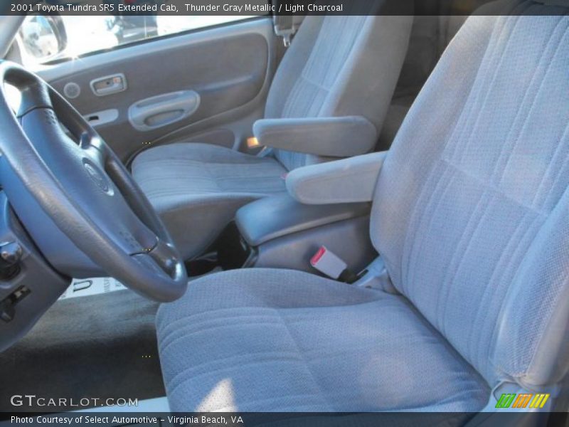 Thunder Gray Metallic / Light Charcoal 2001 Toyota Tundra SR5 Extended Cab