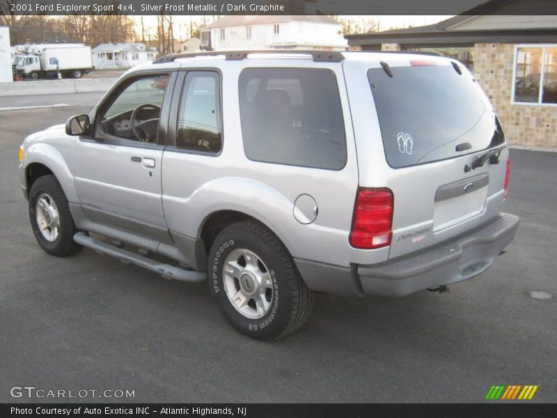 Silver Frost Metallic / Dark Graphite 2001 Ford Explorer Sport 4x4