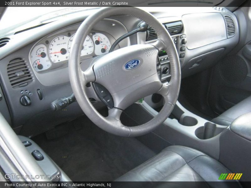 Silver Frost Metallic / Dark Graphite 2001 Ford Explorer Sport 4x4