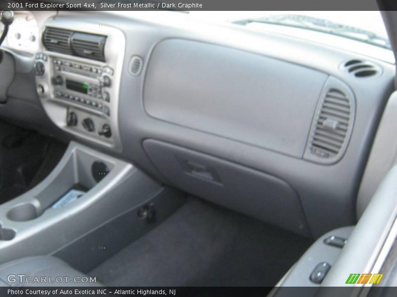 Silver Frost Metallic / Dark Graphite 2001 Ford Explorer Sport 4x4