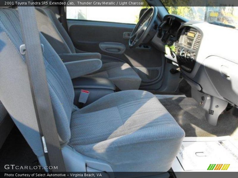 Thunder Gray Metallic / Light Charcoal 2001 Toyota Tundra SR5 Extended Cab