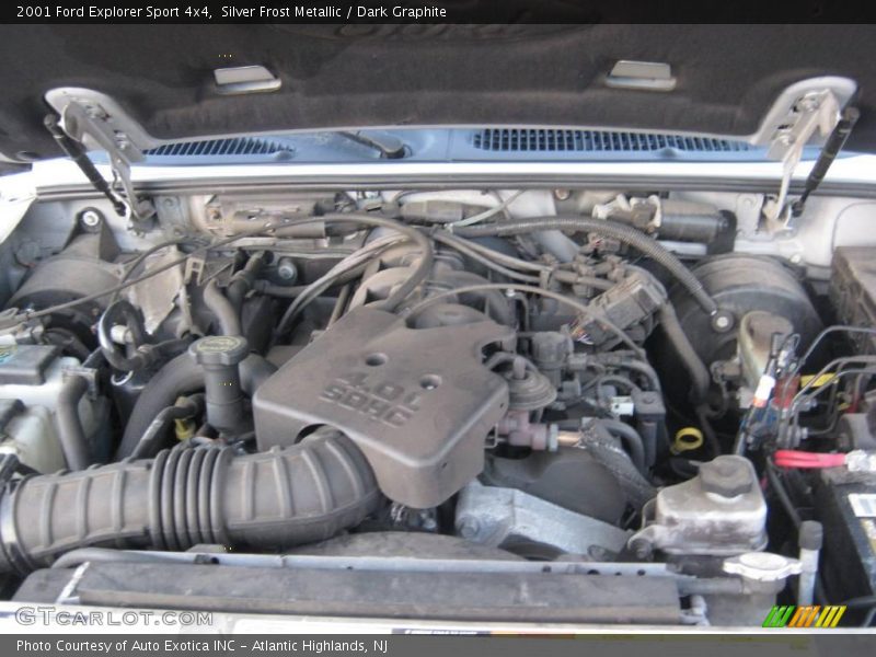 Silver Frost Metallic / Dark Graphite 2001 Ford Explorer Sport 4x4