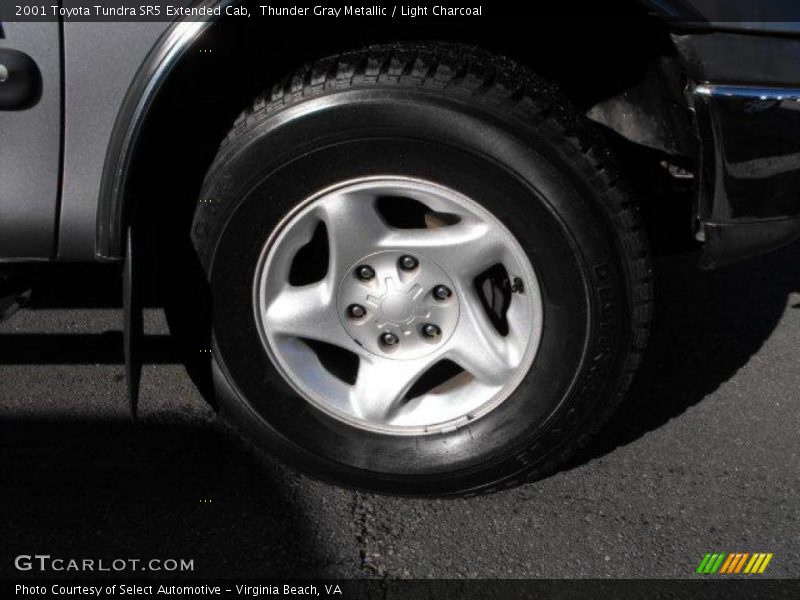 Thunder Gray Metallic / Light Charcoal 2001 Toyota Tundra SR5 Extended Cab