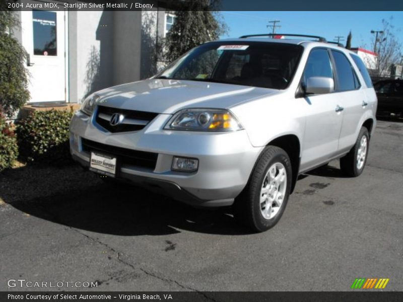 Starlight Silver Metallic / Ebony 2004 Acura MDX