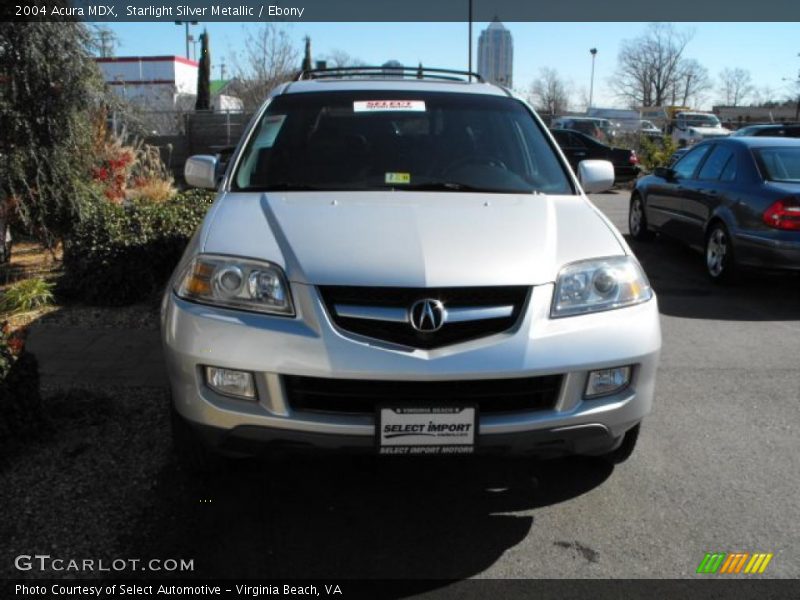 Starlight Silver Metallic / Ebony 2004 Acura MDX