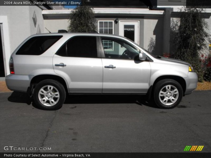 Starlight Silver Metallic / Ebony 2004 Acura MDX