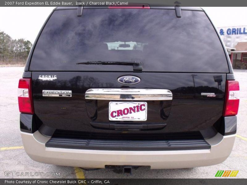 Black / Charcoal Black/Camel 2007 Ford Expedition EL Eddie Bauer