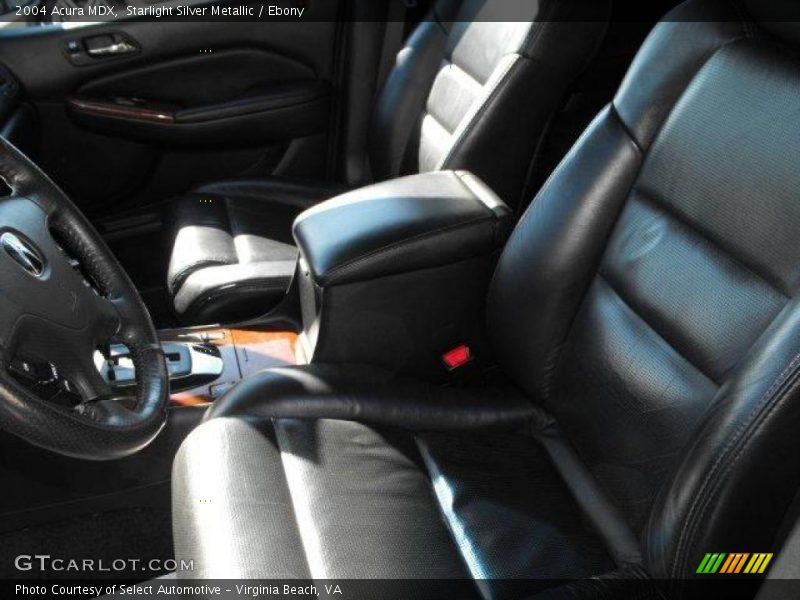 Starlight Silver Metallic / Ebony 2004 Acura MDX