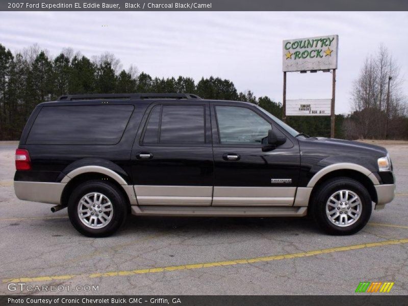 Black / Charcoal Black/Camel 2007 Ford Expedition EL Eddie Bauer