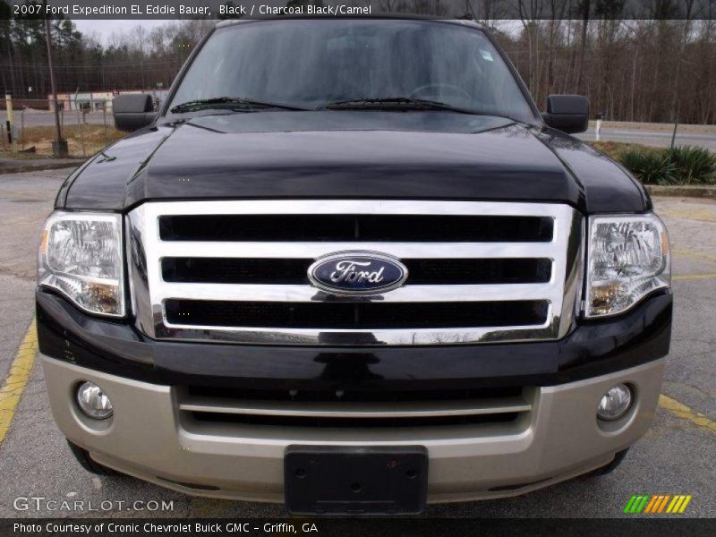Black / Charcoal Black/Camel 2007 Ford Expedition EL Eddie Bauer