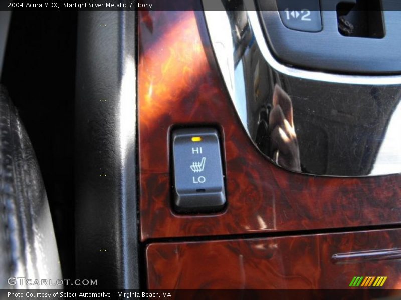 Starlight Silver Metallic / Ebony 2004 Acura MDX