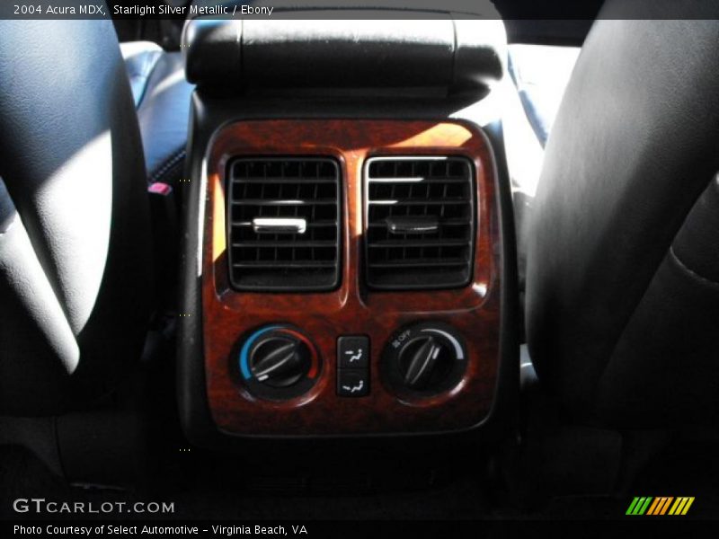 Starlight Silver Metallic / Ebony 2004 Acura MDX