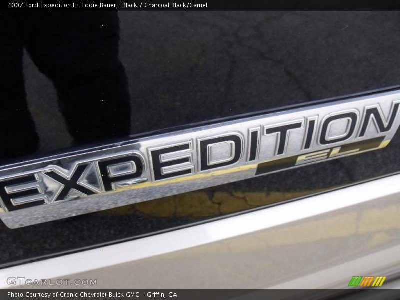 Black / Charcoal Black/Camel 2007 Ford Expedition EL Eddie Bauer