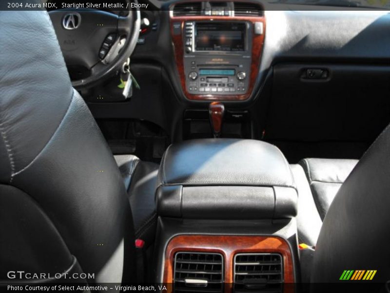Starlight Silver Metallic / Ebony 2004 Acura MDX