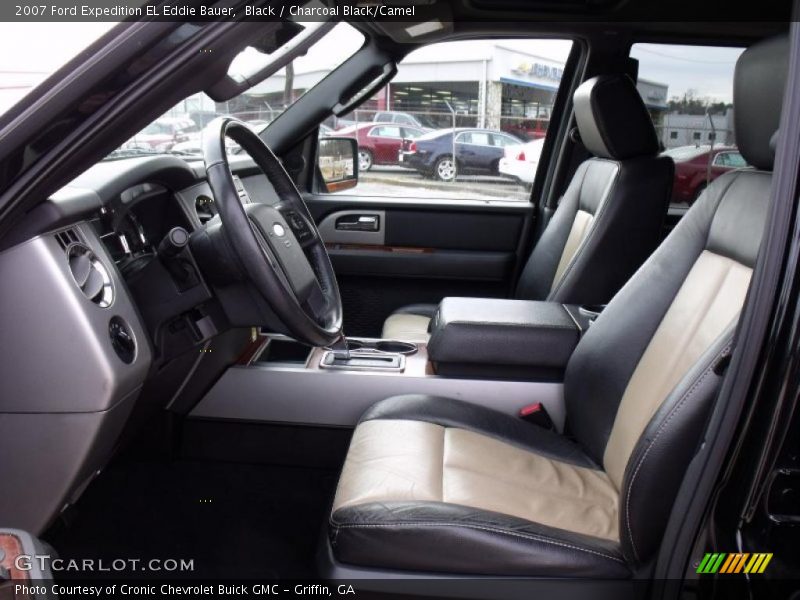 Black / Charcoal Black/Camel 2007 Ford Expedition EL Eddie Bauer
