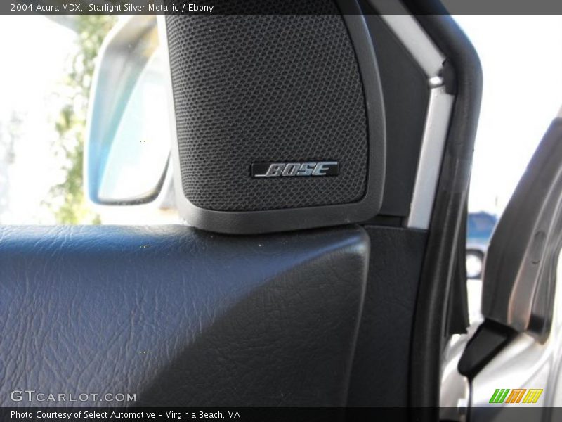 Starlight Silver Metallic / Ebony 2004 Acura MDX