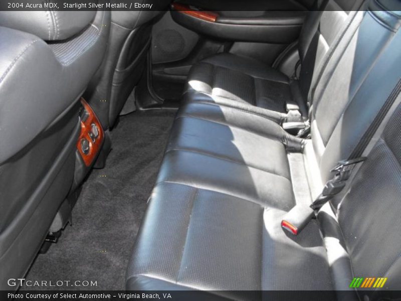 Starlight Silver Metallic / Ebony 2004 Acura MDX