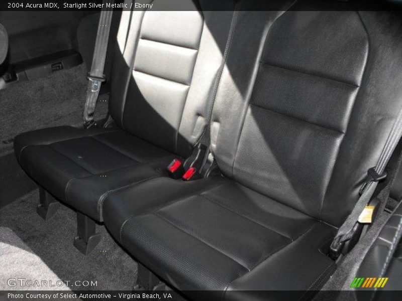 Starlight Silver Metallic / Ebony 2004 Acura MDX