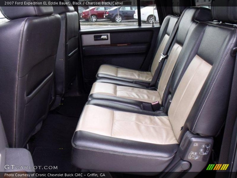 Black / Charcoal Black/Camel 2007 Ford Expedition EL Eddie Bauer