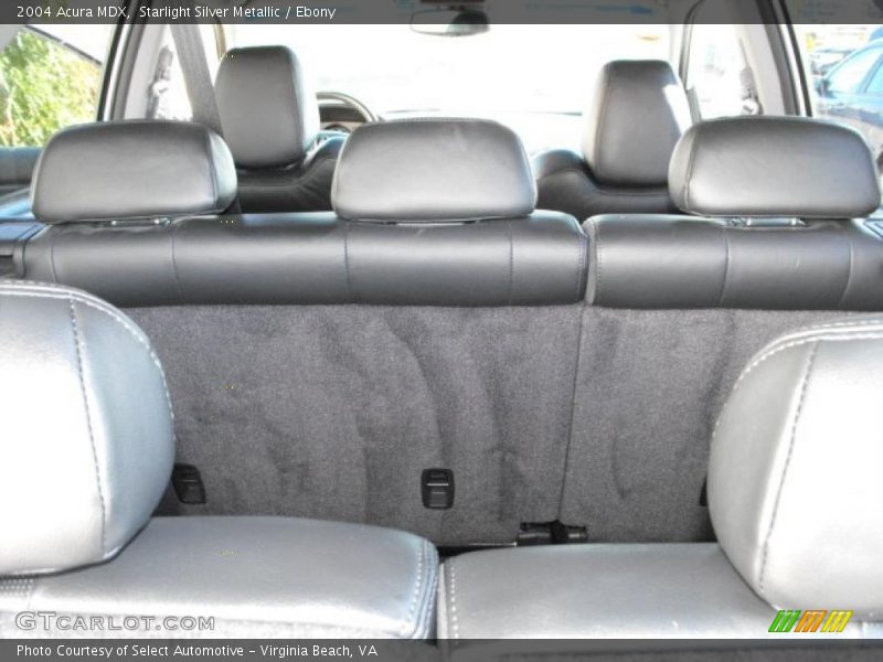 Starlight Silver Metallic / Ebony 2004 Acura MDX