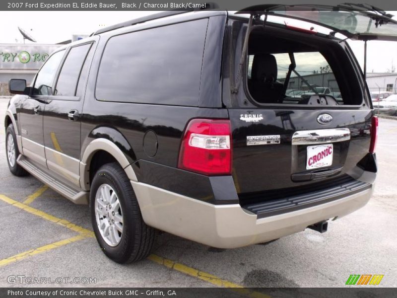 Black / Charcoal Black/Camel 2007 Ford Expedition EL Eddie Bauer