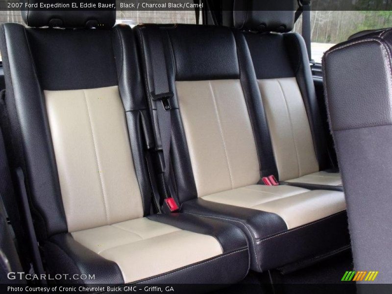 Black / Charcoal Black/Camel 2007 Ford Expedition EL Eddie Bauer