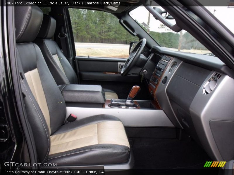 Black / Charcoal Black/Camel 2007 Ford Expedition EL Eddie Bauer