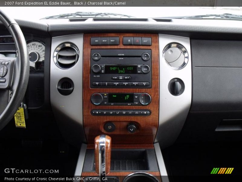 Black / Charcoal Black/Camel 2007 Ford Expedition EL Eddie Bauer