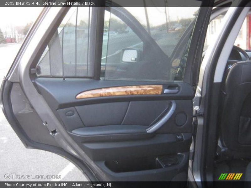 Sterling Grey Metallic / Black 2005 BMW X5 4.4i