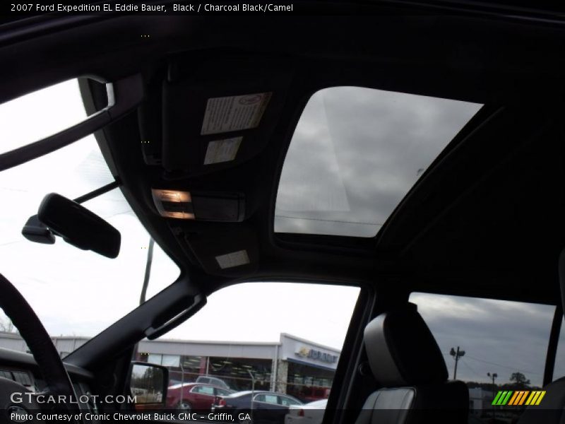 Black / Charcoal Black/Camel 2007 Ford Expedition EL Eddie Bauer