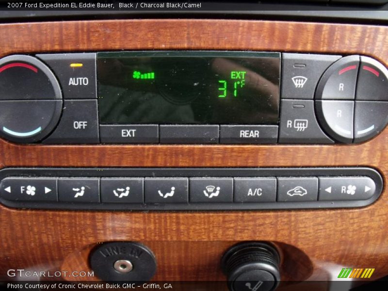 Black / Charcoal Black/Camel 2007 Ford Expedition EL Eddie Bauer