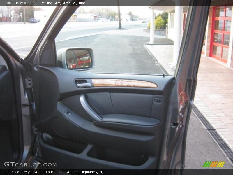 Sterling Grey Metallic / Black 2005 BMW X5 4.4i