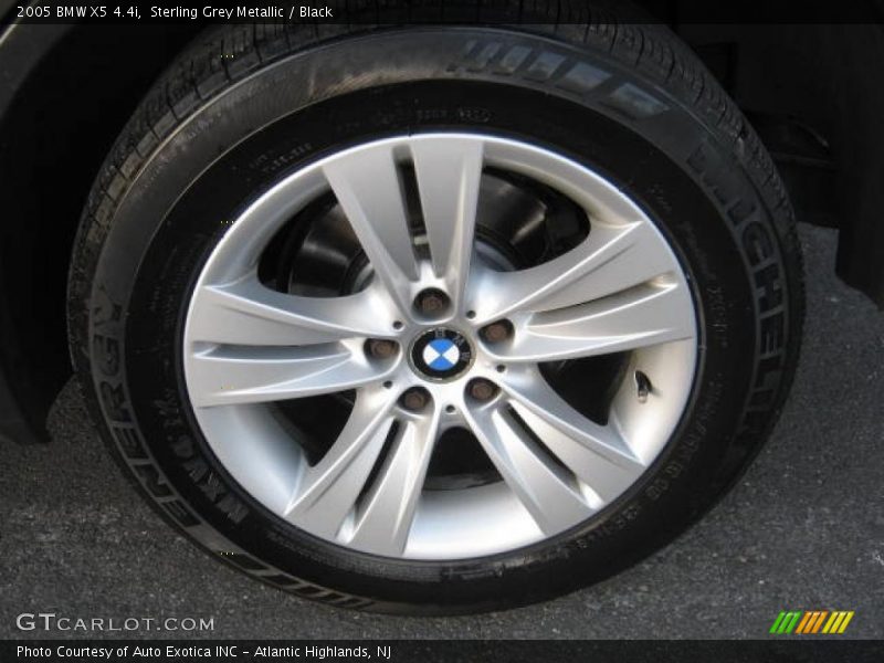 Sterling Grey Metallic / Black 2005 BMW X5 4.4i