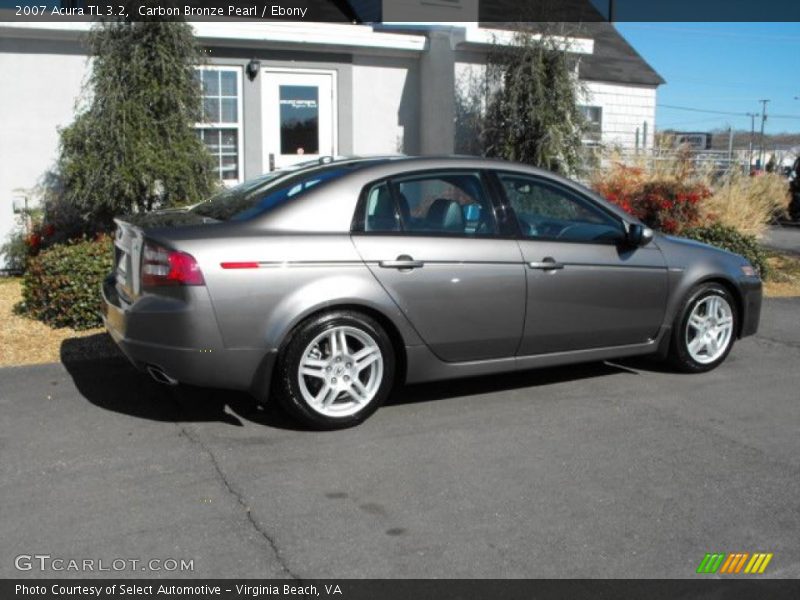 Carbon Bronze Pearl / Ebony 2007 Acura TL 3.2