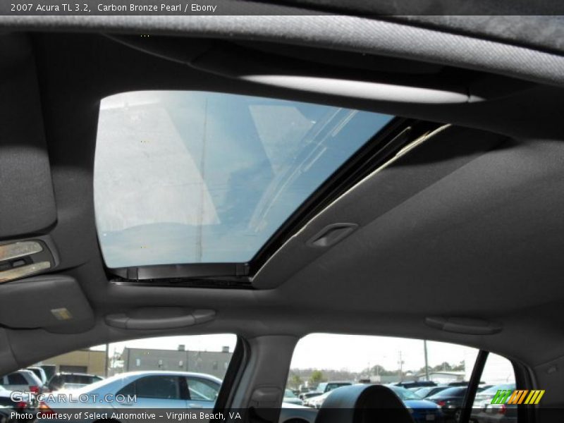 Carbon Bronze Pearl / Ebony 2007 Acura TL 3.2
