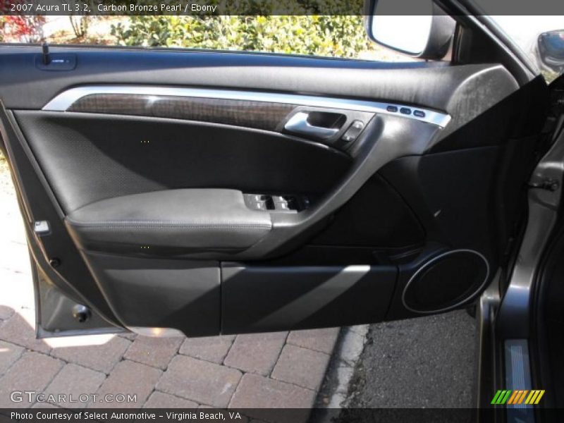 Carbon Bronze Pearl / Ebony 2007 Acura TL 3.2