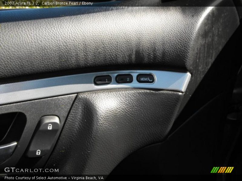 Carbon Bronze Pearl / Ebony 2007 Acura TL 3.2