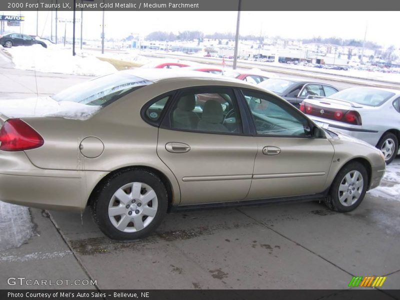 Harvest Gold Metallic / Medium Parchment 2000 Ford Taurus LX