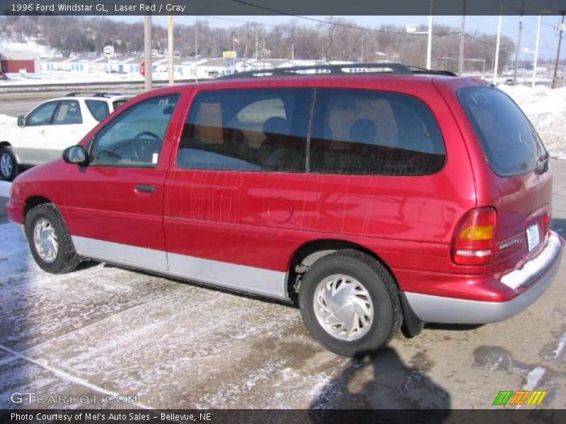 Laser Red / Gray 1996 Ford Windstar GL