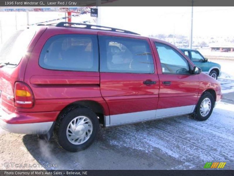 Laser Red / Gray 1996 Ford Windstar GL