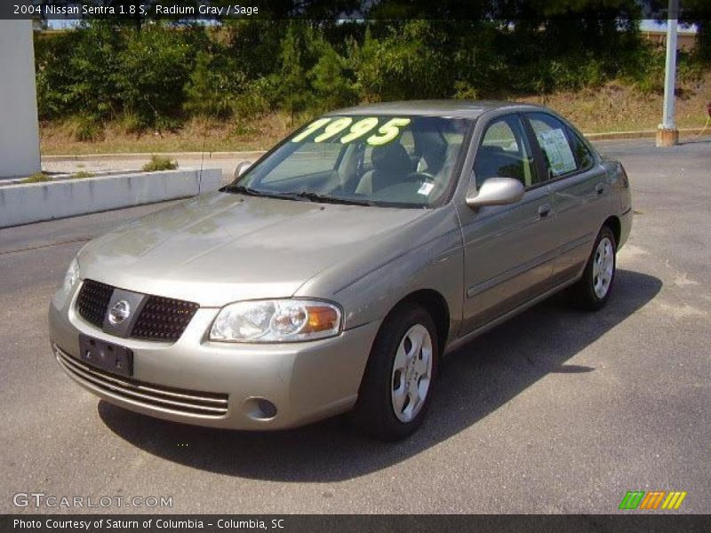 Radium Gray / Sage 2004 Nissan Sentra 1.8 S